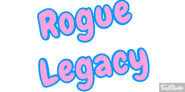 Rogue Legacy Effetto testo