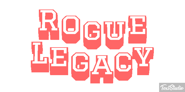 Rogue Legacy Effetto testo