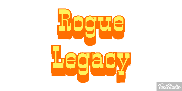 Rogue Legacy Effetto testo