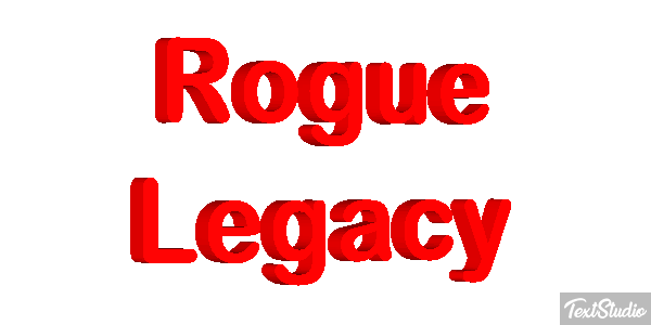 Rogue Legacy Effetto testo