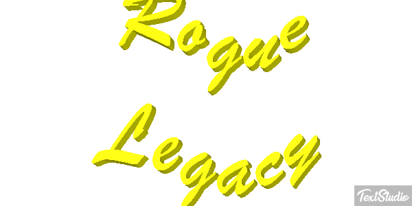 Rogue Legacy Effetto testo