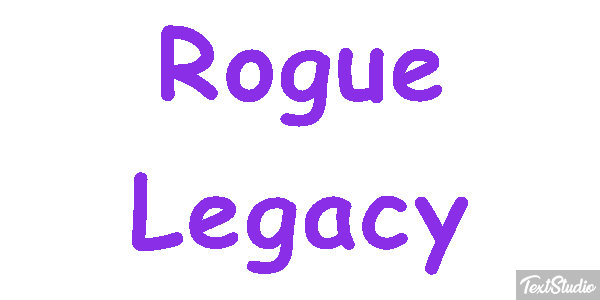 Rogue Legacy Effetto testo