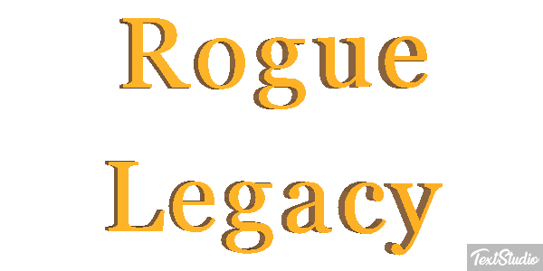 Rogue Legacy Effetto testo