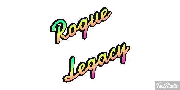 Rogue Legacy Effetto testo