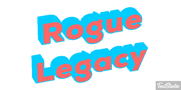 Rogue Legacy Effetto testo