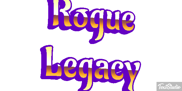 Rogue Legacy Effetto testo
