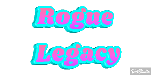 Rogue Legacy Effetto testo