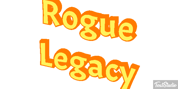 Rogue Legacy Effetto testo