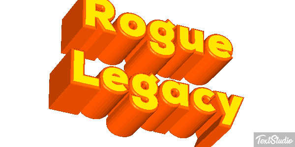 Rogue Legacy Effetto testo