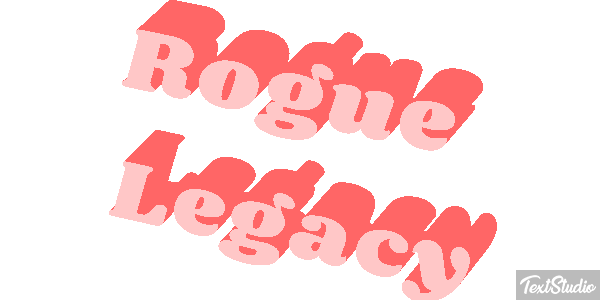 Rogue Legacy Effetto testo