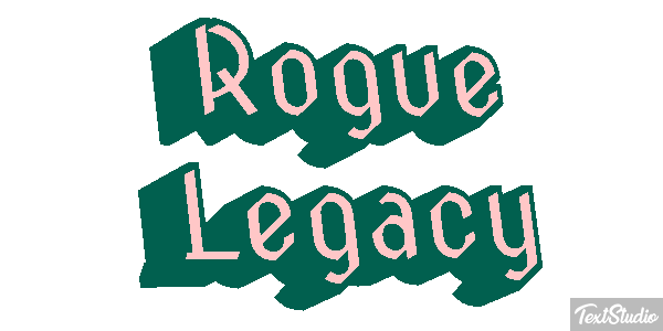 Rogue Legacy Effetto testo