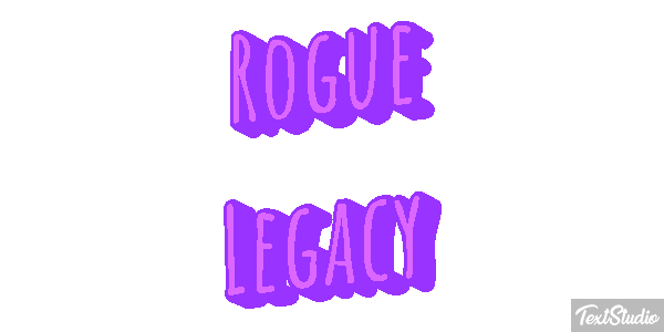 Rogue Legacy Effetto testo