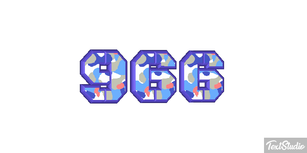 966 Text effect