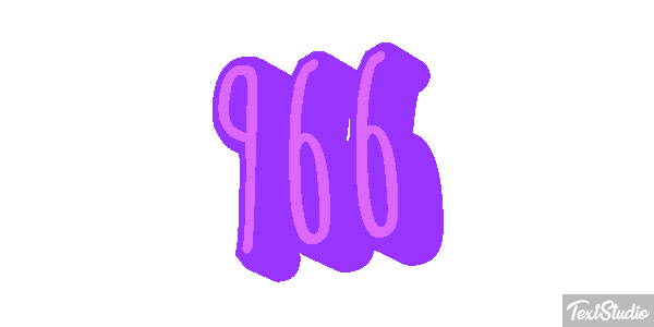 966 Text effect