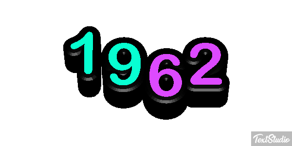 1962 Efeito do texto