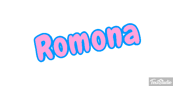 Romona Text effect