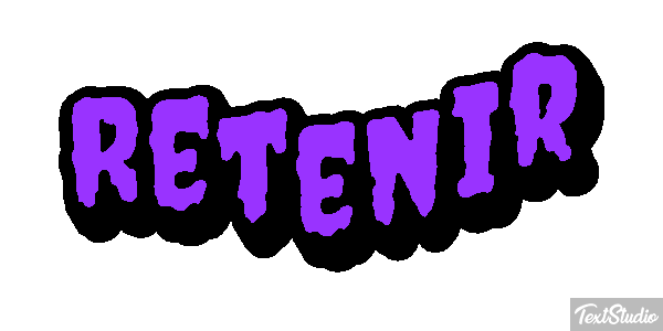 Retenir Effetto testo
