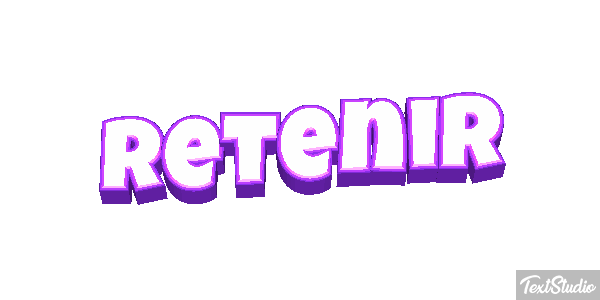 Retenir Effetto testo