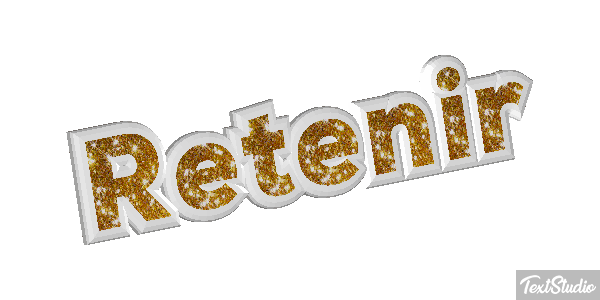 Retenir Effetto testo