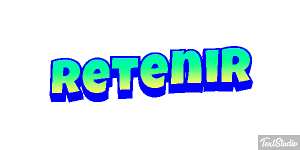 Retenir Effetto testo