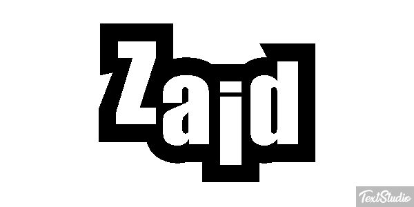 Zaid Texteffekt