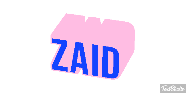 Zaid Texteffekt