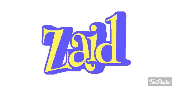Zaid Texteffekt
