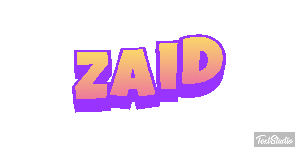 Zaid Texteffekt