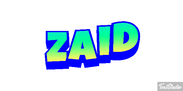 Zaid Texteffekt