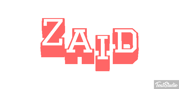 Zaid Texteffekt