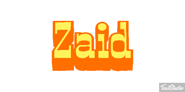 Zaid Texteffekt