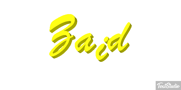Zaid Texteffekt