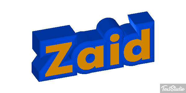 Zaid Texteffekt