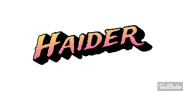 Haider Texteffekt