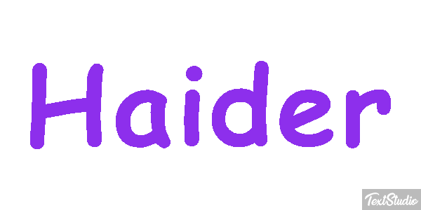Haider Texteffekt