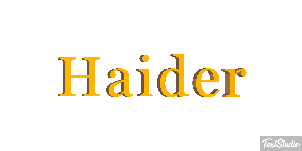 Haider Texteffekt