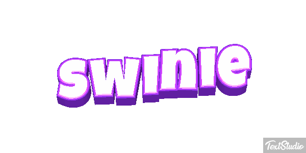 świnie Efekt tekstowy