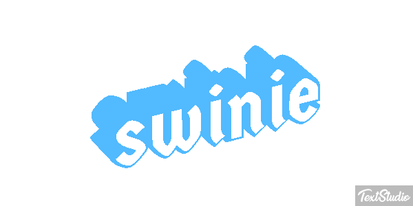 świnie Efekt tekstowy