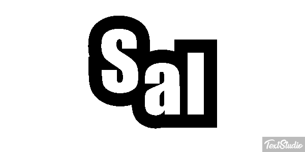 Sal Efeito do texto