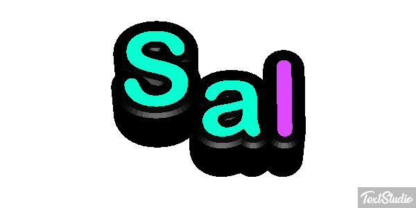 Sal Efeito do texto