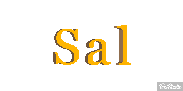 Sal Efeito do texto
