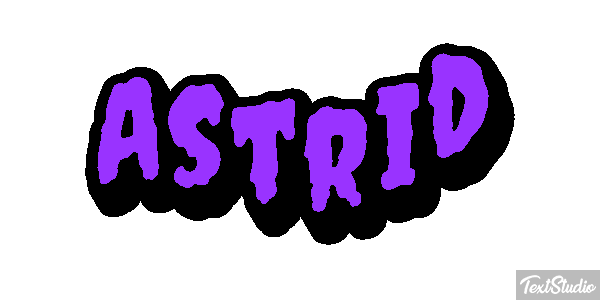Astrid Text effect