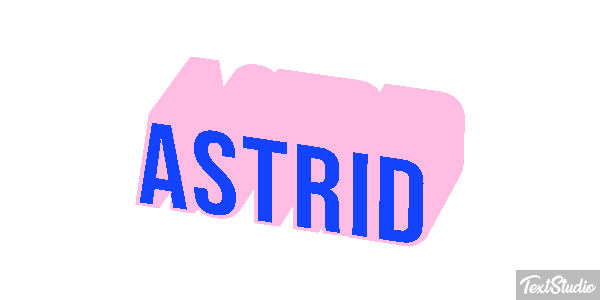 Astrid Text effect