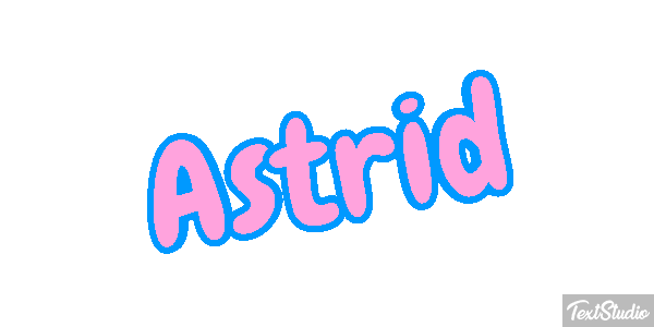 Astrid Text effect
