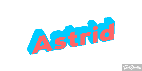 Astrid Text effect
