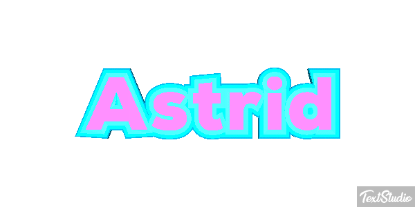 Astrid Text effect