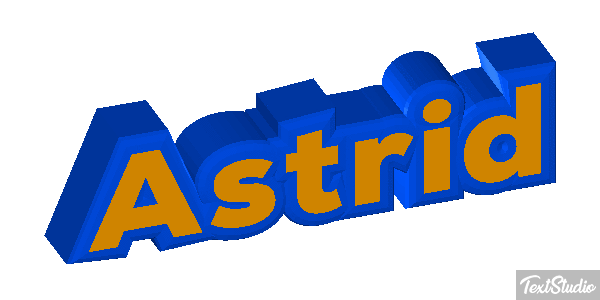 Astrid Text effect
