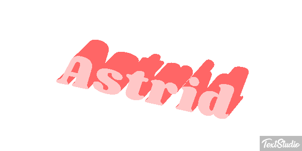 Astrid Text effect