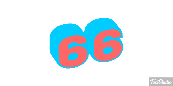 66 Texteffekt