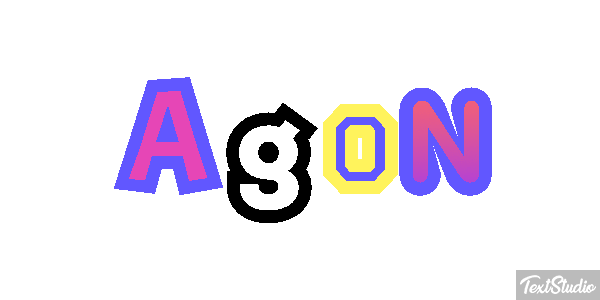 Agon Efecto de texto